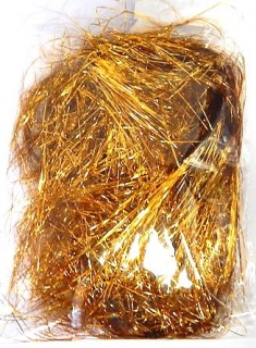Andělské vlasy, LAMELY, balení 14x10 cm, zlatá