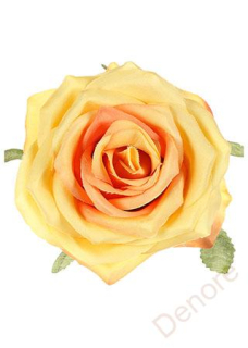 Růže - žluto-oranžová - 10 cm