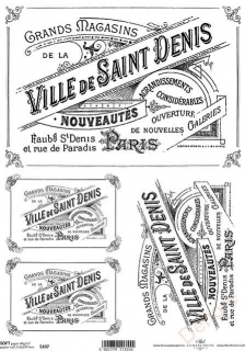 Papír soft A4 pro tvoření - Ville de Saint Denis