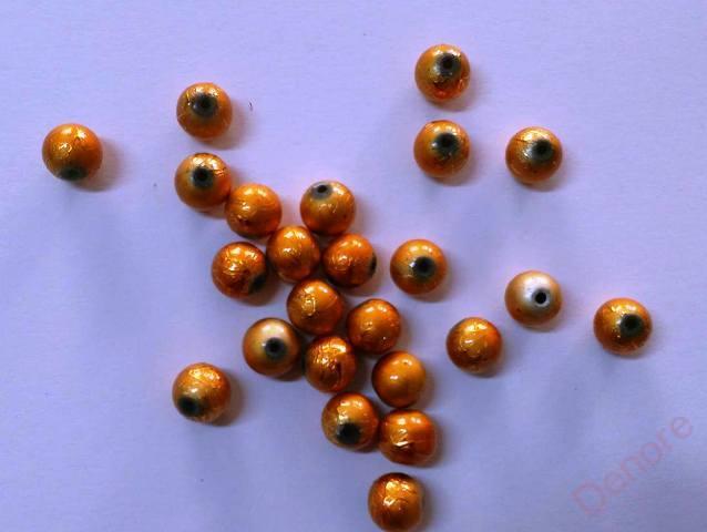 Plastové voskové perly Glance 10 mm 10 g ČERNÁ