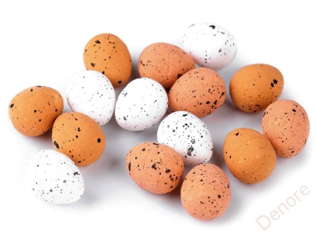 Vajíčka polystyrén 2,5 cm sada 30ks - zelená