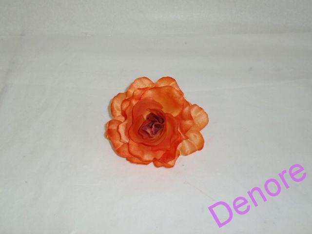 Růže - oranžová - 10 cm
