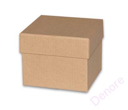 Přírodní krabička 85 x 85 x 70 mm