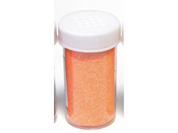 Glitry v dóze 20 gramů - oranžová