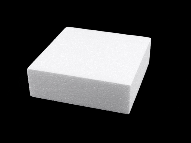 Čtvercový korpus / podstavec 14x14 cm polystyren 
