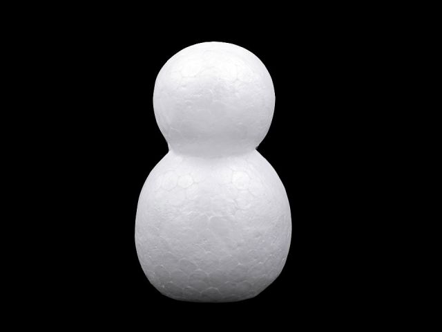 Sněhulák 4,5 x 7,5 cm polystyren