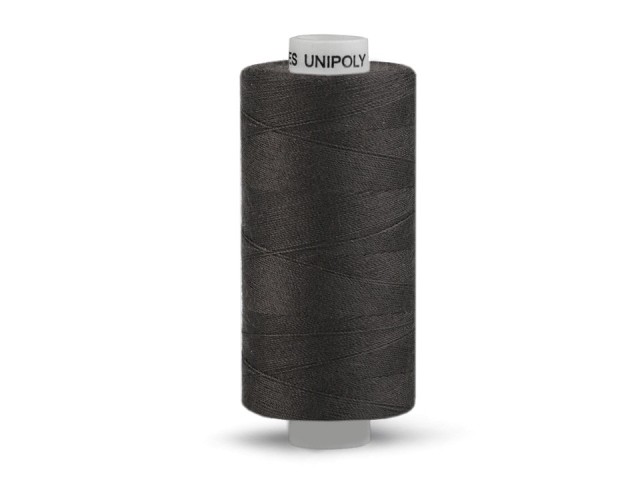Polyesterové nitě Unipoly návin 500 m ČOKOLÁDOVĚ HNĚDÁ