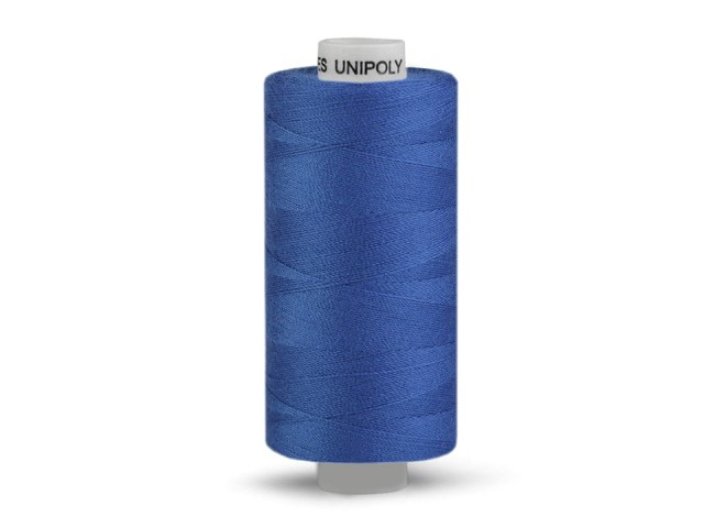 Polyesterové nitě Unipoly návin 500 m modrá královská
