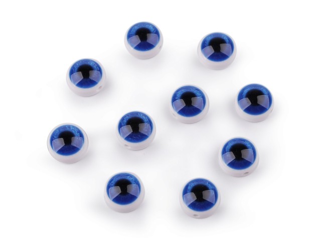 Našívací oči 13 mm - pár