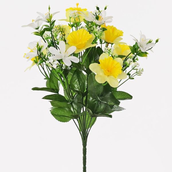 Narcis x13 - žluto-bílá