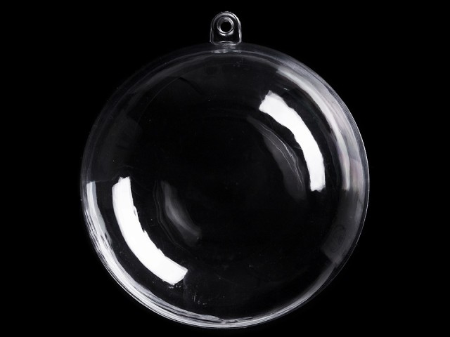 Plastová koule 10 cm dvoudílná