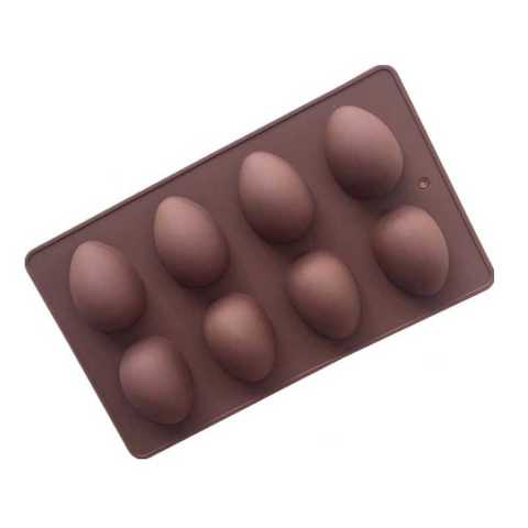 Silikonová forma na mýdlo vajíčka - 8ks