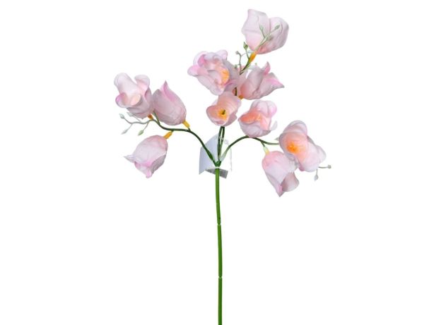 Květinový svazek, větvička, ZVONEČEK - RŮŽOVÝ, 35 cm, 1 kus