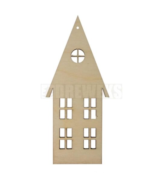 Skandinávský dům s dírkou
