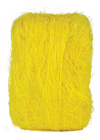 Tráva - sisal 25 g - žlutá