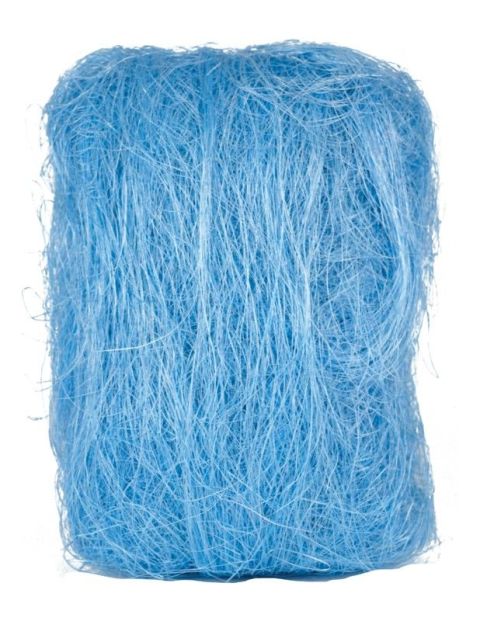 Tráva - sisal 50 g - modrá