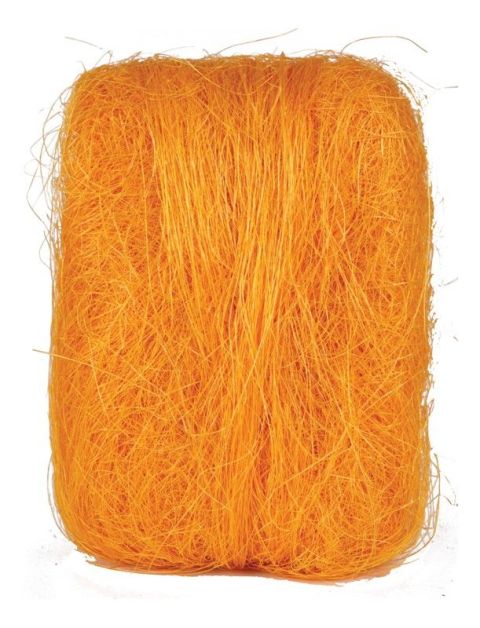 Tráva - sisal 50 g - oranžová