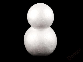 Sněhulák 6,7 x 11,5 cm polystyren