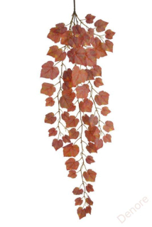 Podzimní girlanda, převis javor 120 cm - červená