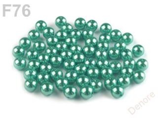 Plastové voskové perly Glance 8 mm 10 g MINT