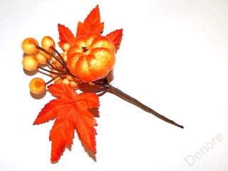 Podzimní dekorace, DÝNĚ, 15 cm