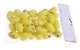 kropenatá mini vajíčka (36 ks) - žlutá