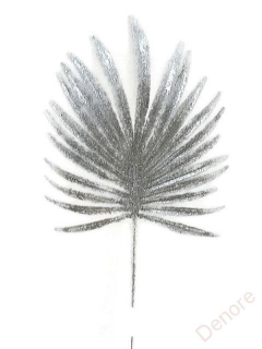 Zápich palma - stříbrná