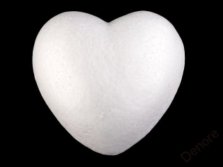 Srdce 15 cm polystyren