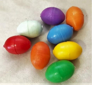 Velikonoční vajíčko 2, 5 cm - překvapení