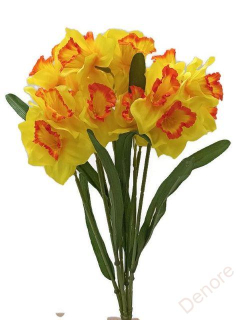 Narcis x7 - žlutooranžová