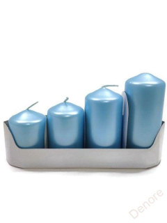 Adventní svíčky postupné  SV. MODRÁ