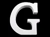 Dřevěné písmeno abecedy "G"