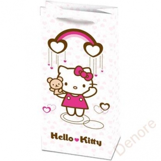 Papírová taška malá Hello Kitty mix barev