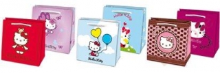 Papírová taška mini Hello Kitty mix barev