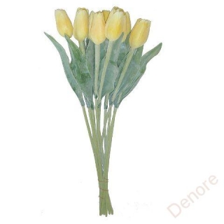 Tulipán 40 x 5 x 4 cm žlutá